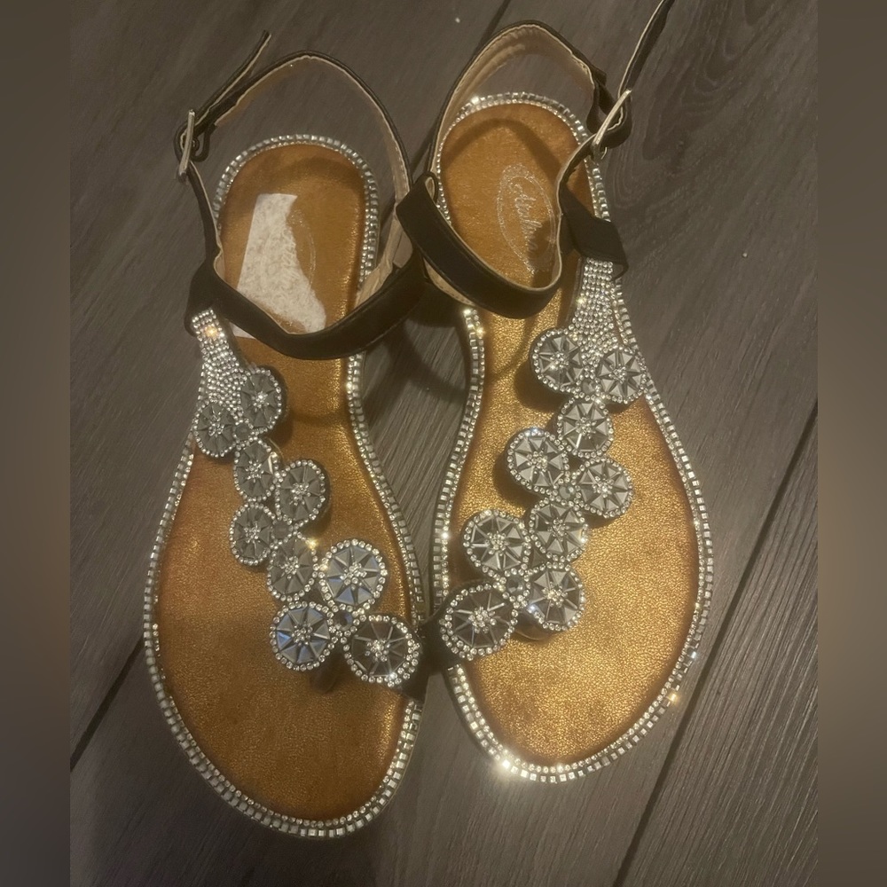 Atalina Rhinestone Sandals